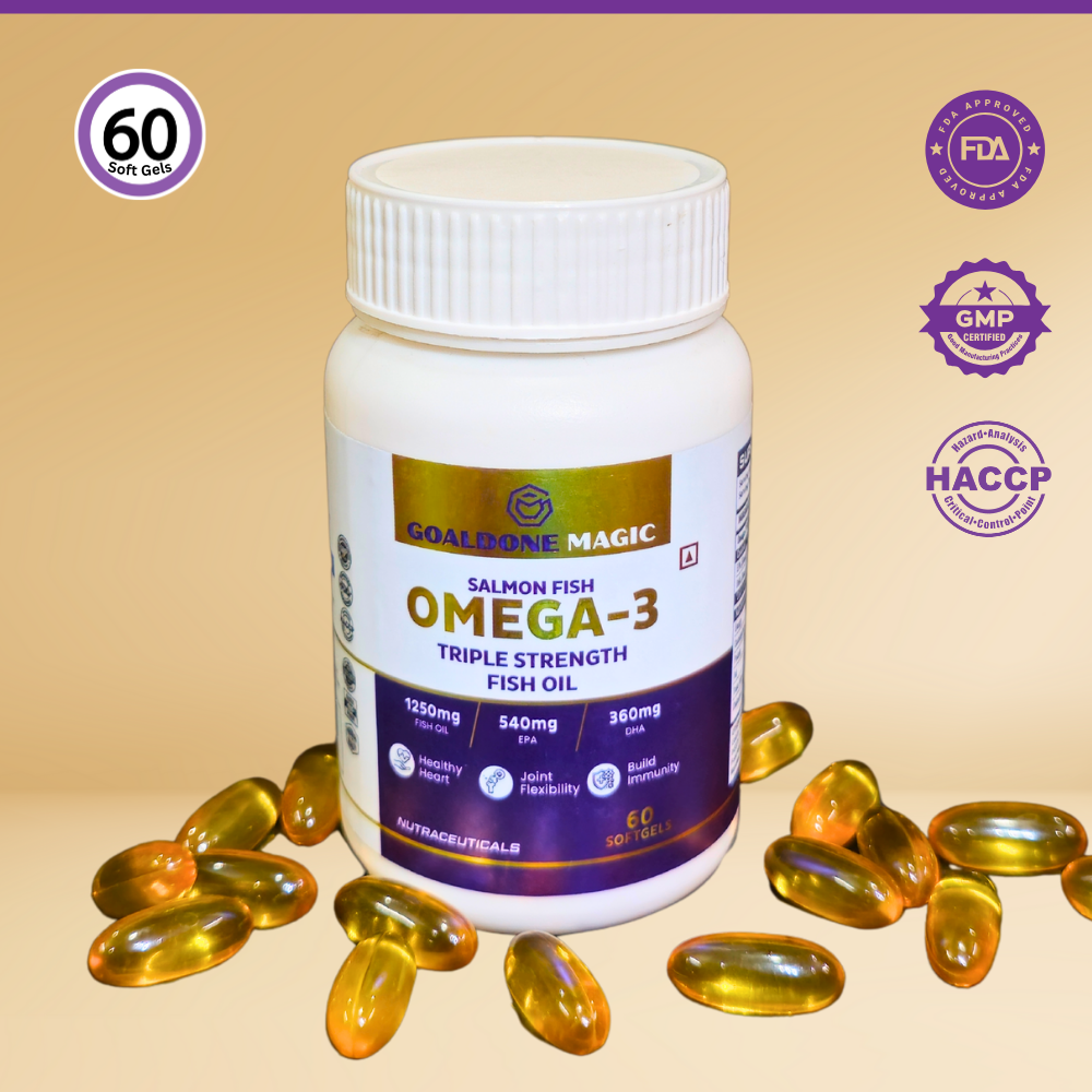 Omega 3 Fish Oil Soft Gel - Triple Strength