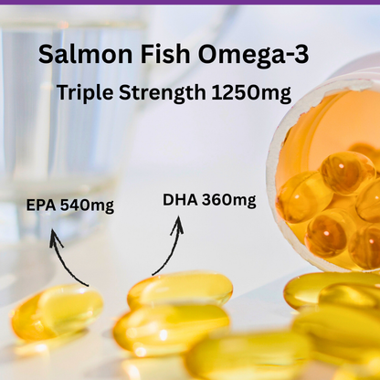 Omega 3 Fish Oil Soft Gel - Triple Strength