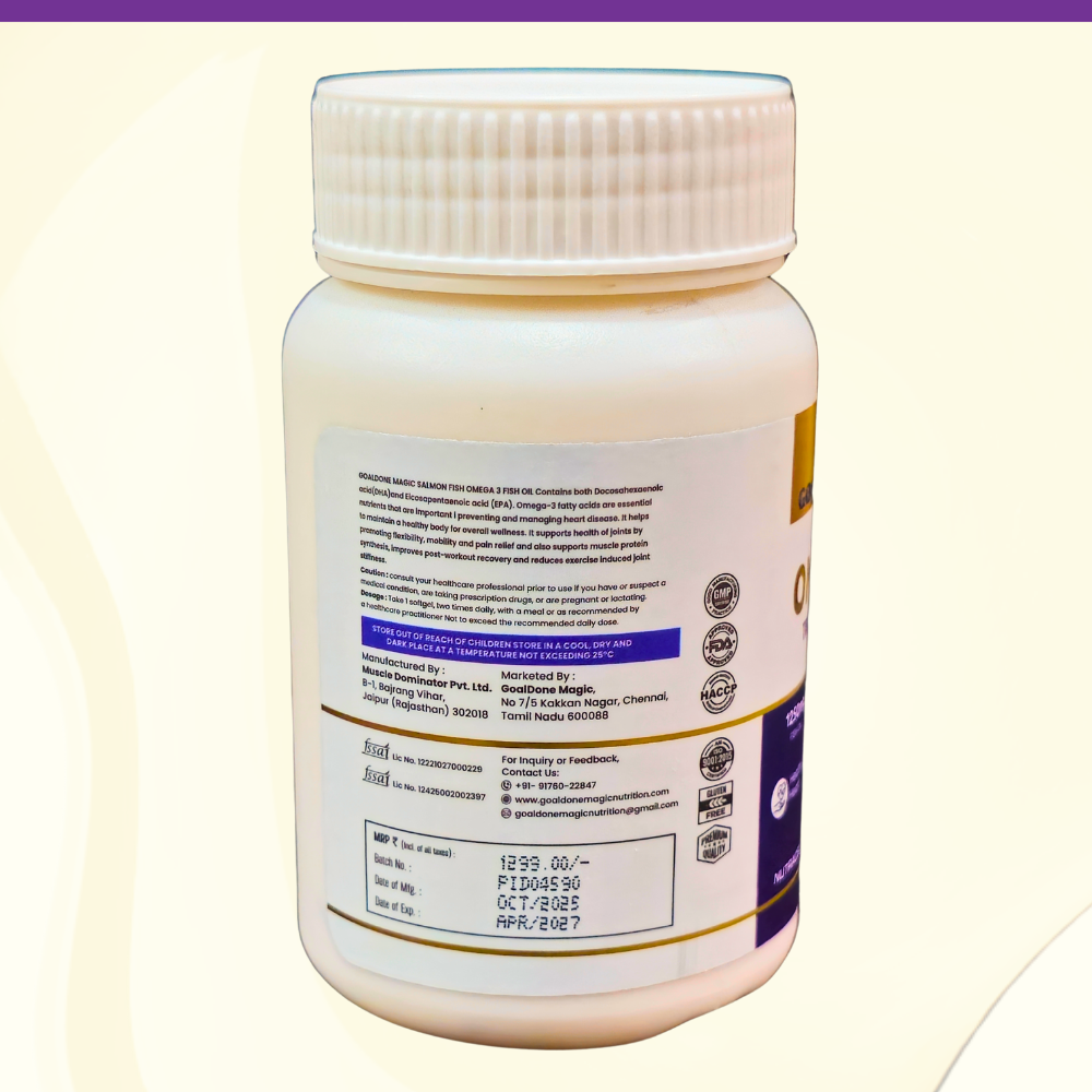 Omega 3 Fish Oil Soft Gel - Triple Strength