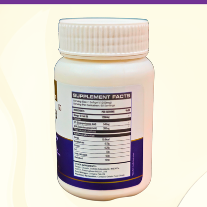 Omega 3 Fish Oil Soft Gel - Triple Strength